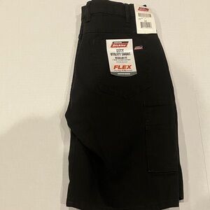 Dickies Flex Duck Utility Shorts Black size 34 New